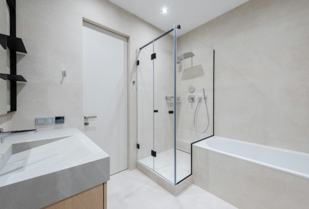Transforming Bathrooms with White Tile Showers