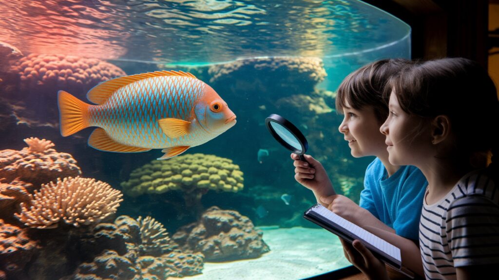 Introducing Tile Fish to Children
