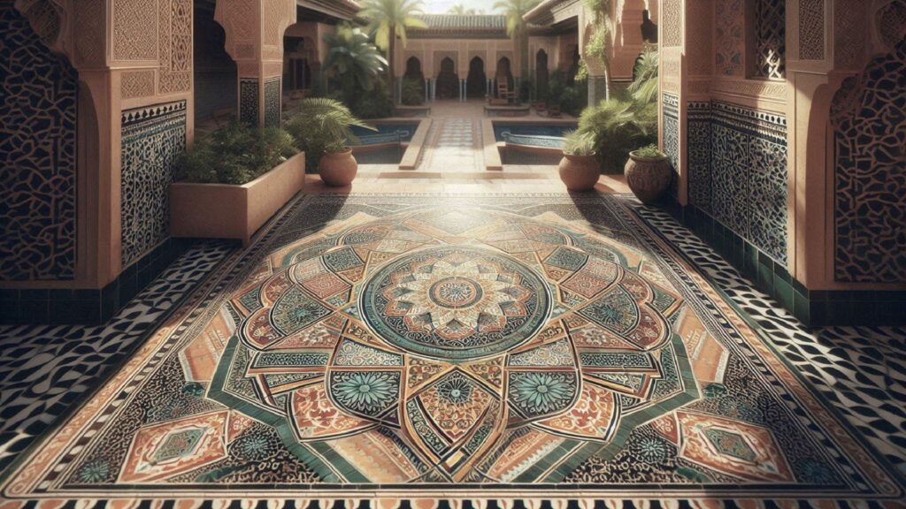 Real-Life Applications: Zellige Tile in Action
