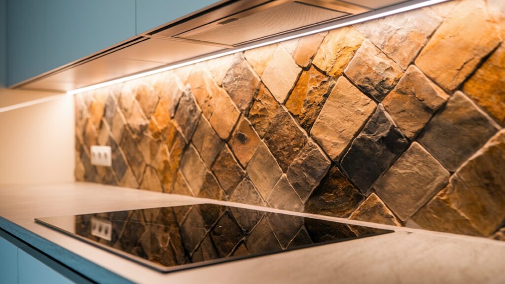 DIY Installation Guide for Stone Backsplash