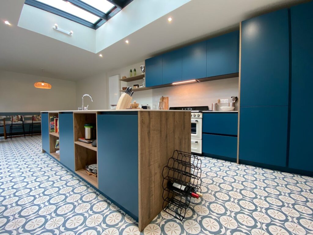 Designing with Color in Kitchen Tiles Design