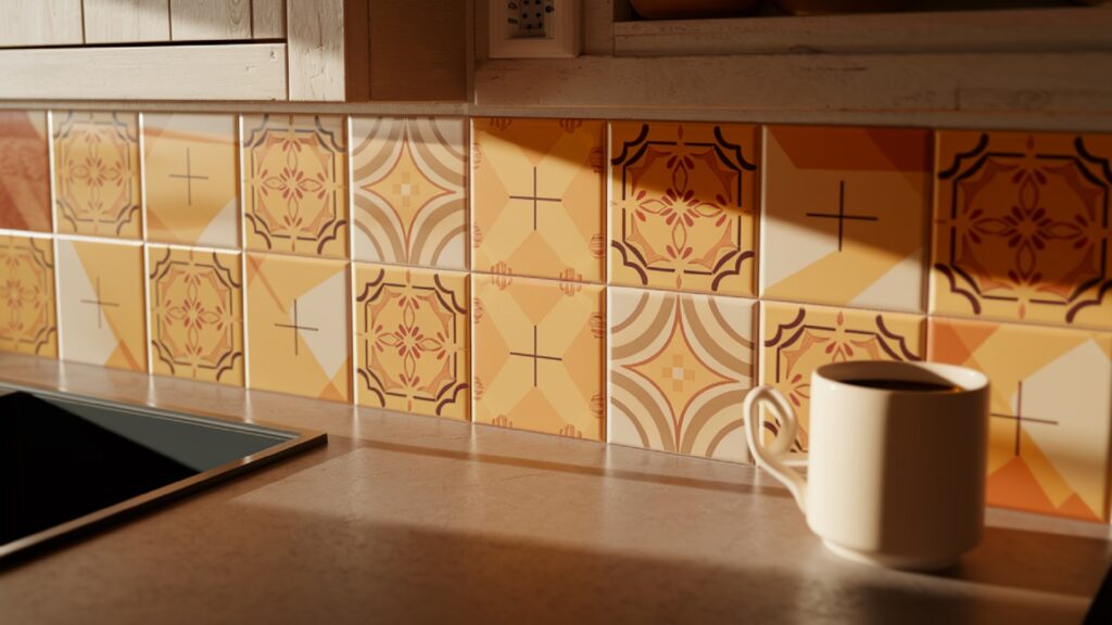 Introduction of peel and stick tile