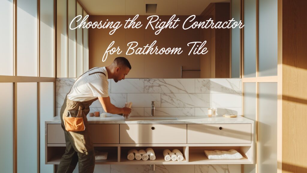 Choosing the Right Contractor for Bathroom Tile Tiles