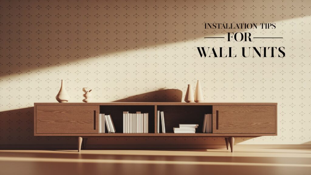 Installation Tips for Wall Units