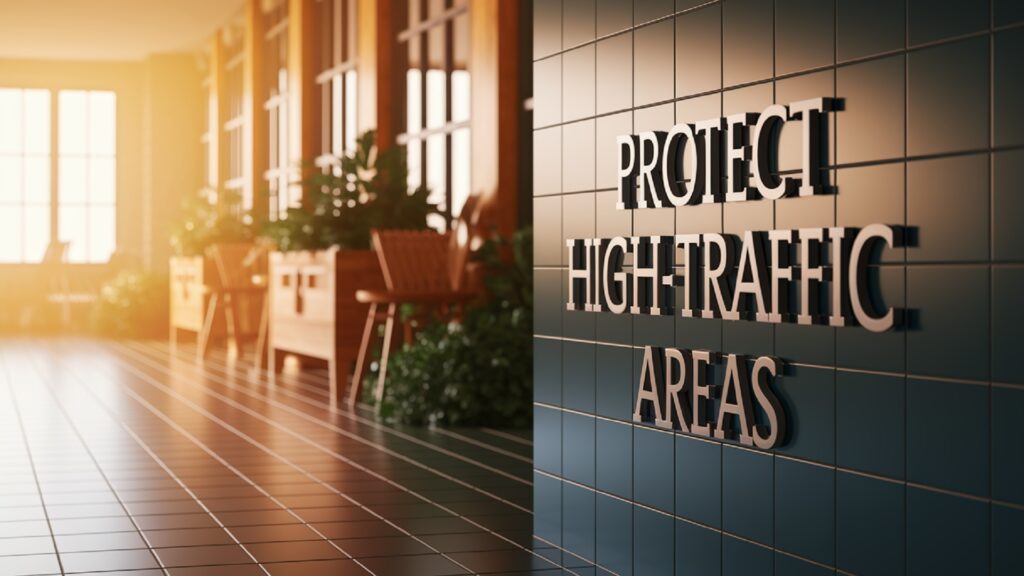 Protect High-Traffic Areas