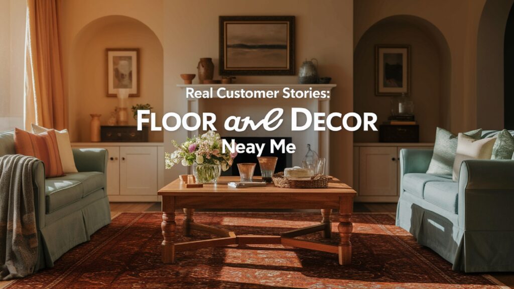 Real Customer Stories: Using Floor and Decor Near Me