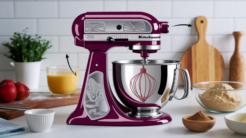 How the kitchen aid mixer Works