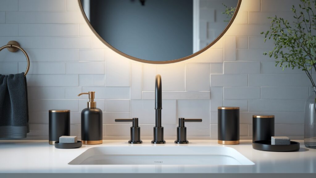 How to Match Your Faucet with Bathroom Accessories