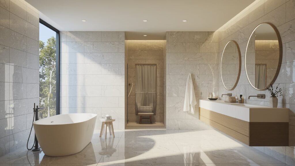 Benefits of Bathroom Tiles